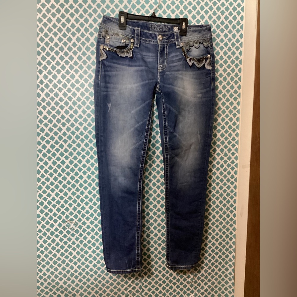 Miss Me Women's Blue Jeans Skinny Size 29